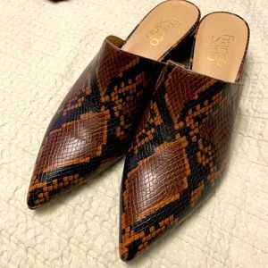 Franco sarto slip on booties